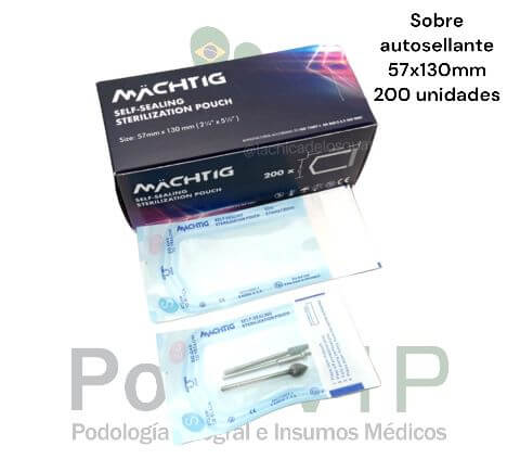 Sobre de esterilización 200u CON AUTOSELLADO 5.7 x