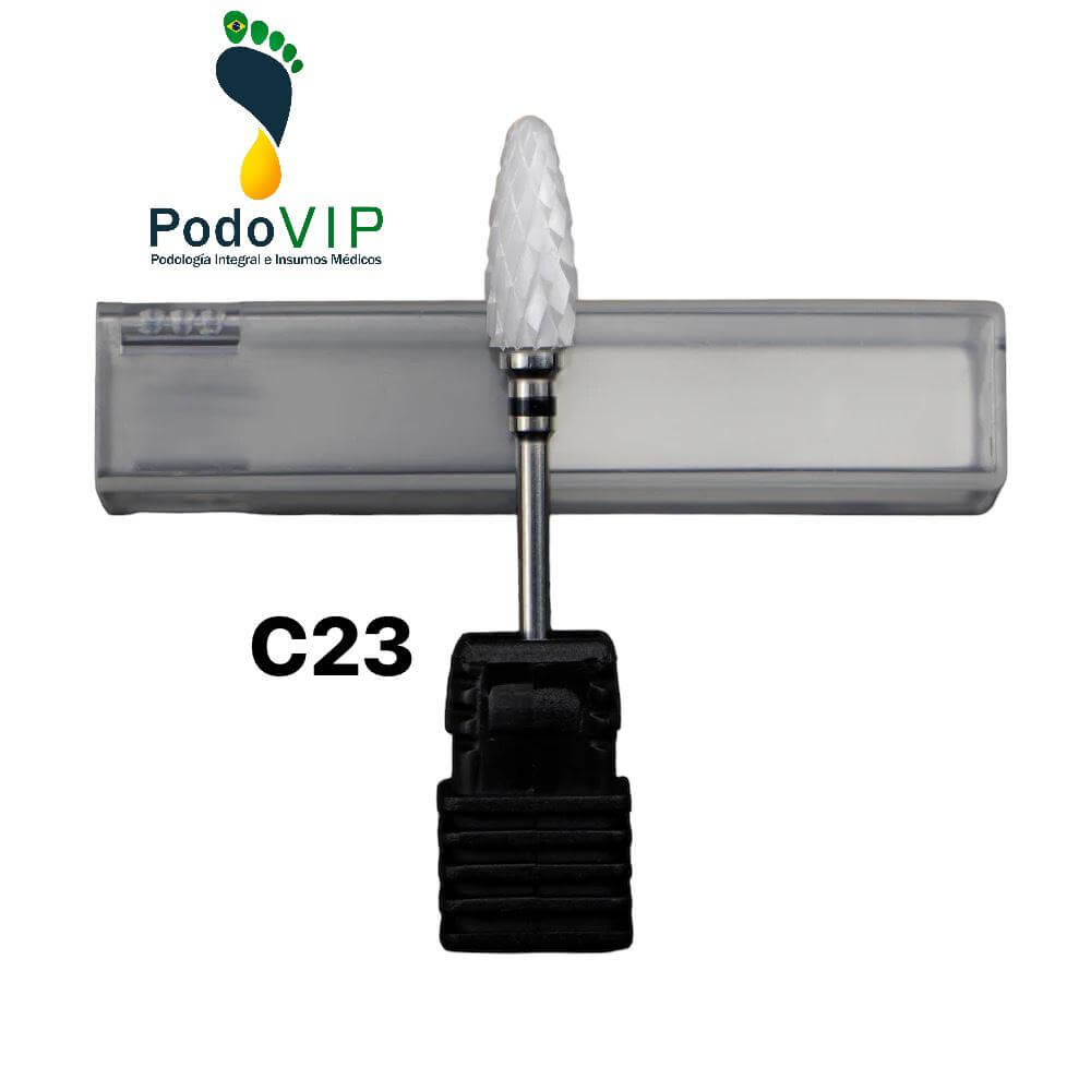 Fresa Pimpollo Negra Ceramica C23