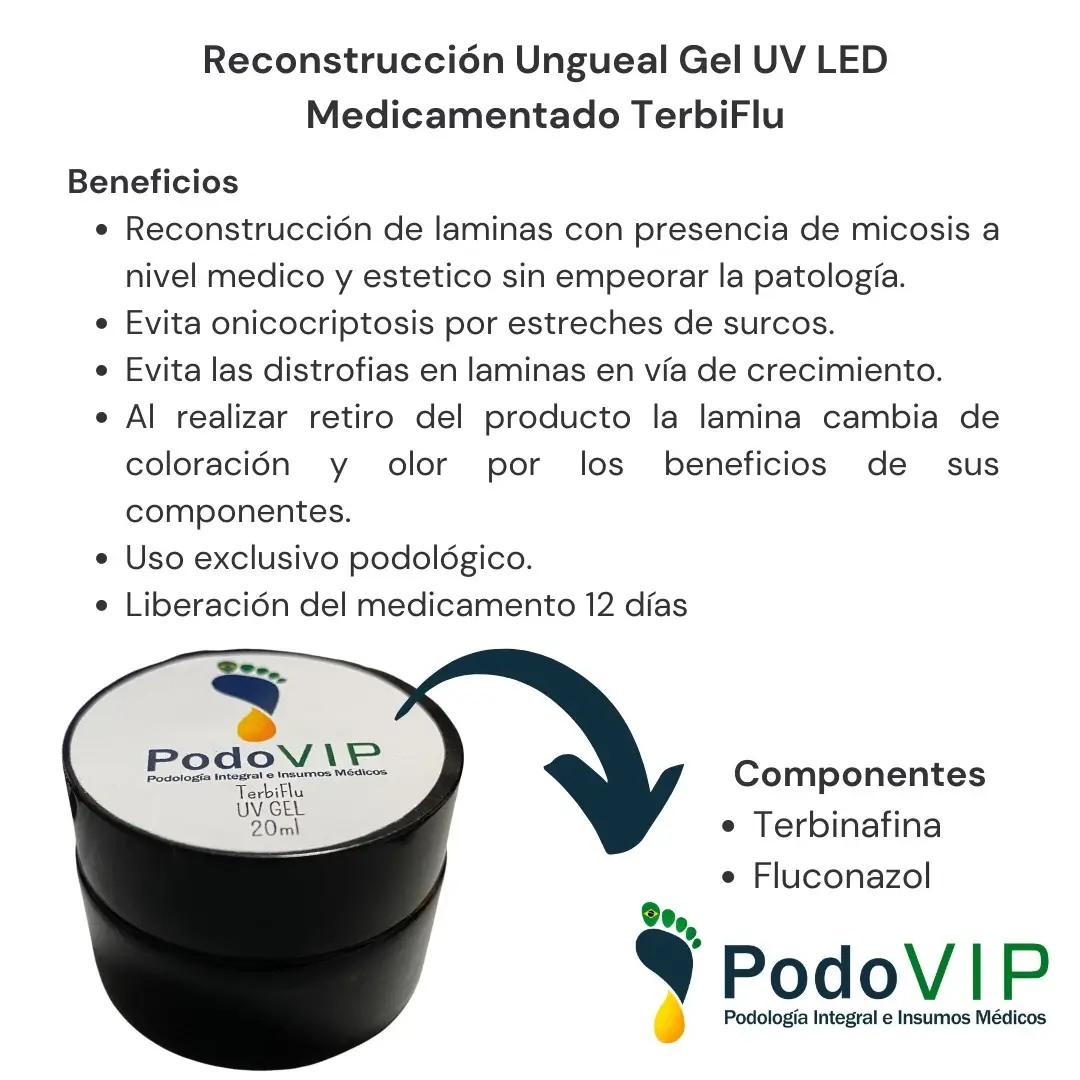 Gel Medicamentado TerbiFlu translucido 20ml
