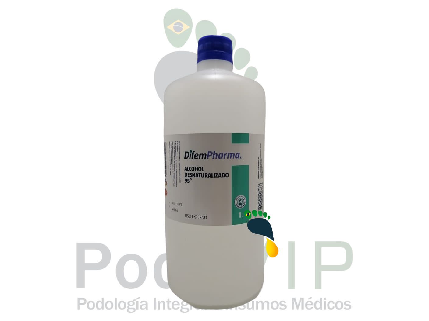 Alcohol Desnaturalizado 1 Litro 95° DifemPharma