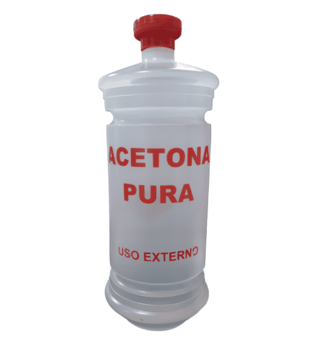 Acetona pura 1 litro