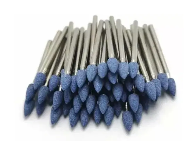 Fresa piedra Cono Invertido Azul