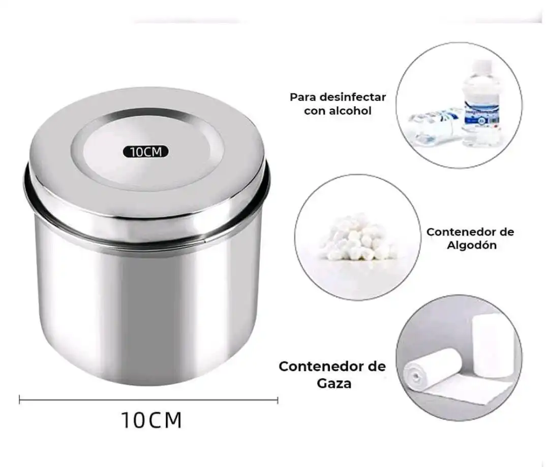 Algodonero Metal Acero 10 cms