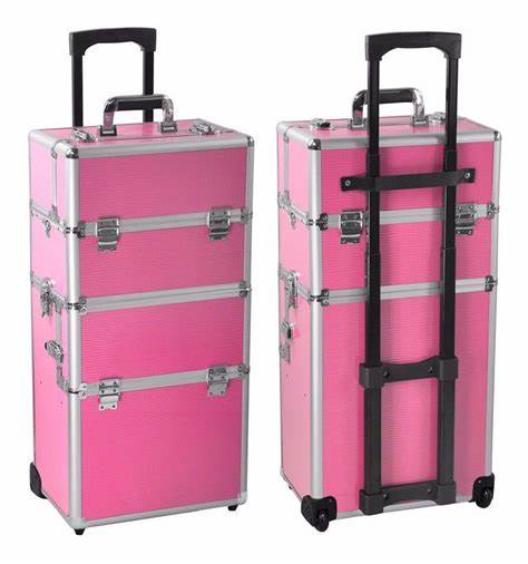 Maleta 3 Cuerpos XL colores varios - Rosa Mate