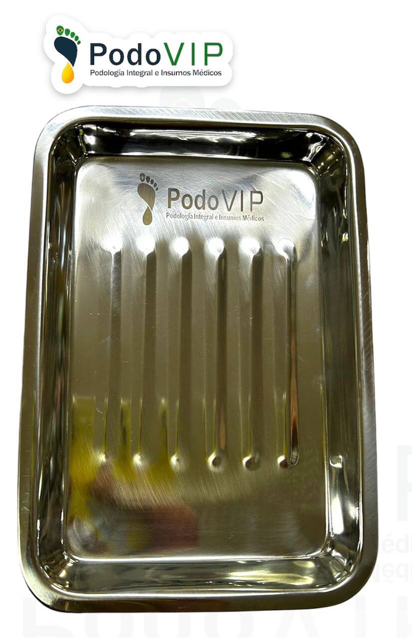 Bandeja Acero Acanalada 11,5 x 16.5 cms