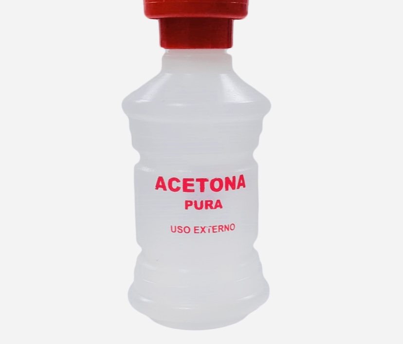 Acetona pura chica 125 ml